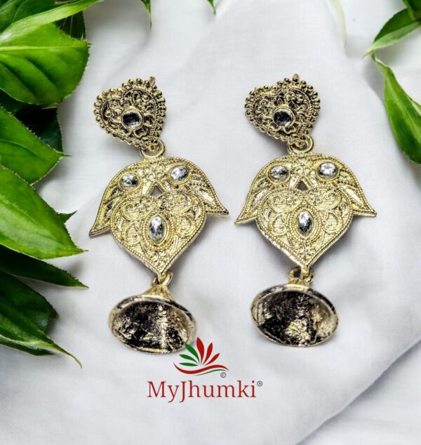 Oxidised Jhumka Earring For Women